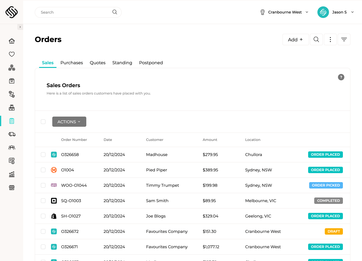 OMS & order management software built for food manufacturers